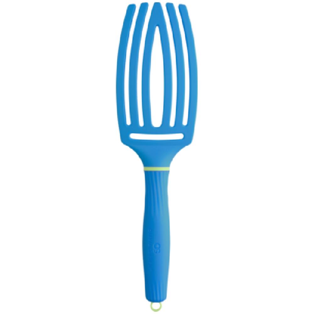 Olivia Garden Fingerbrush Boar & Nylon Inner Child Collection Turbo Blue