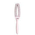 Olivia Garden Fingerbrush Boar & Nylon Pastel Pink Small