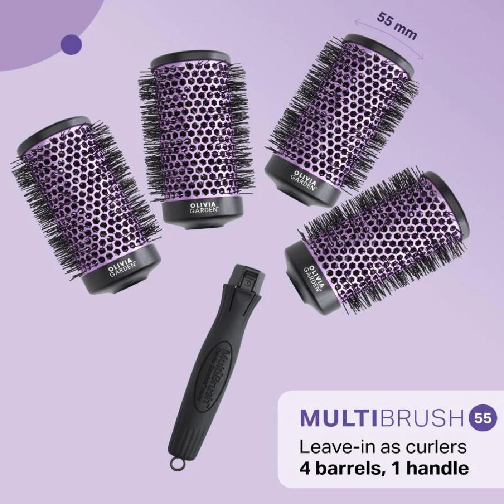Olivia Garden Multibrush Curlers Kit 55