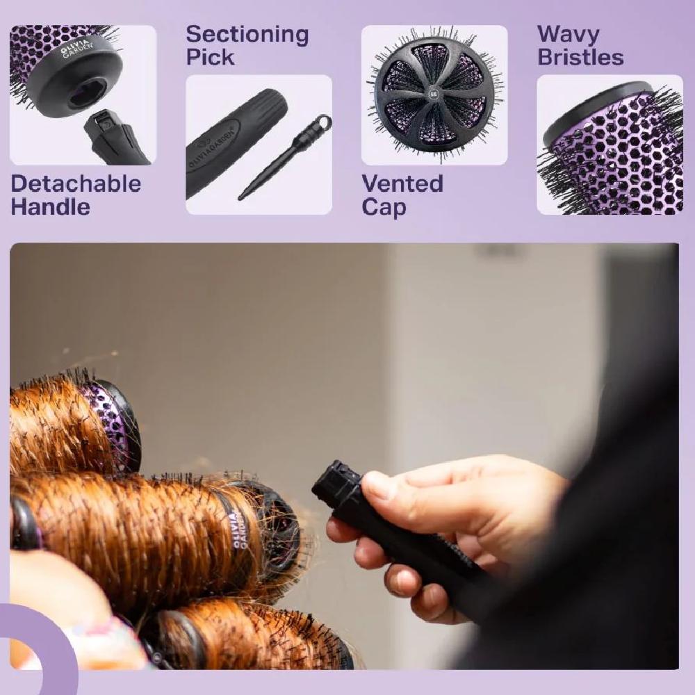 Olivia Garden Multibrush Curlers Kit 55
