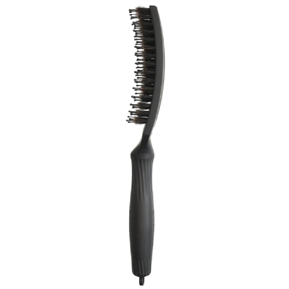 Olivia Garden Fingerbrush Boar & Nylon Full Black Medium