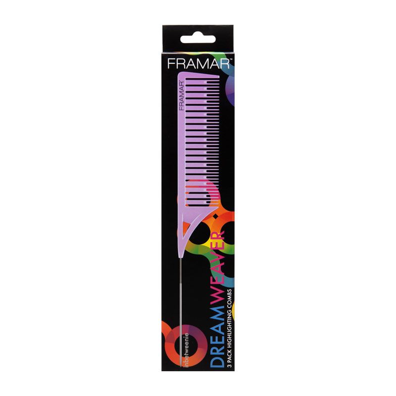 Framar Dream Weaver Highlighting Combs Pastel (3)