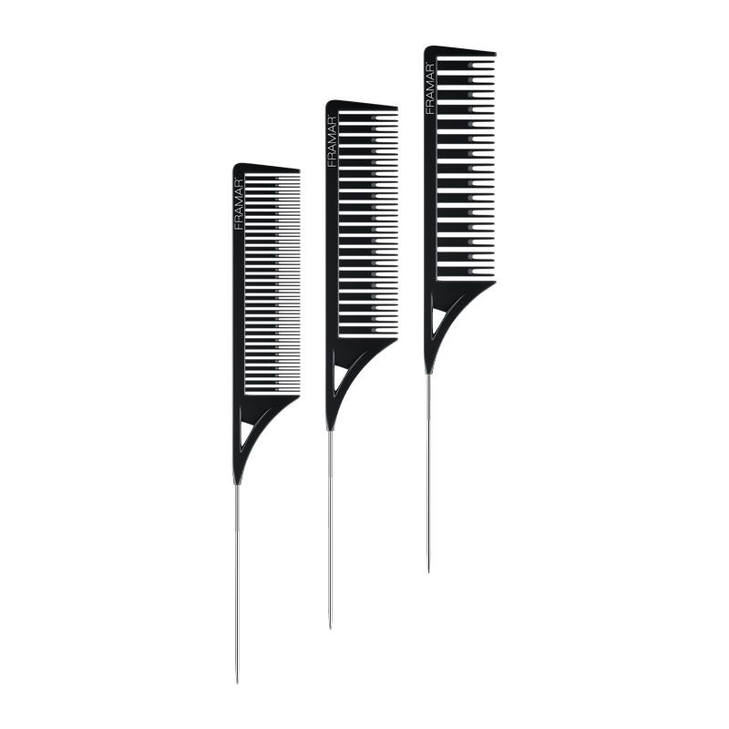 Framar Dream Weaver Highlighting Combs Black (3)