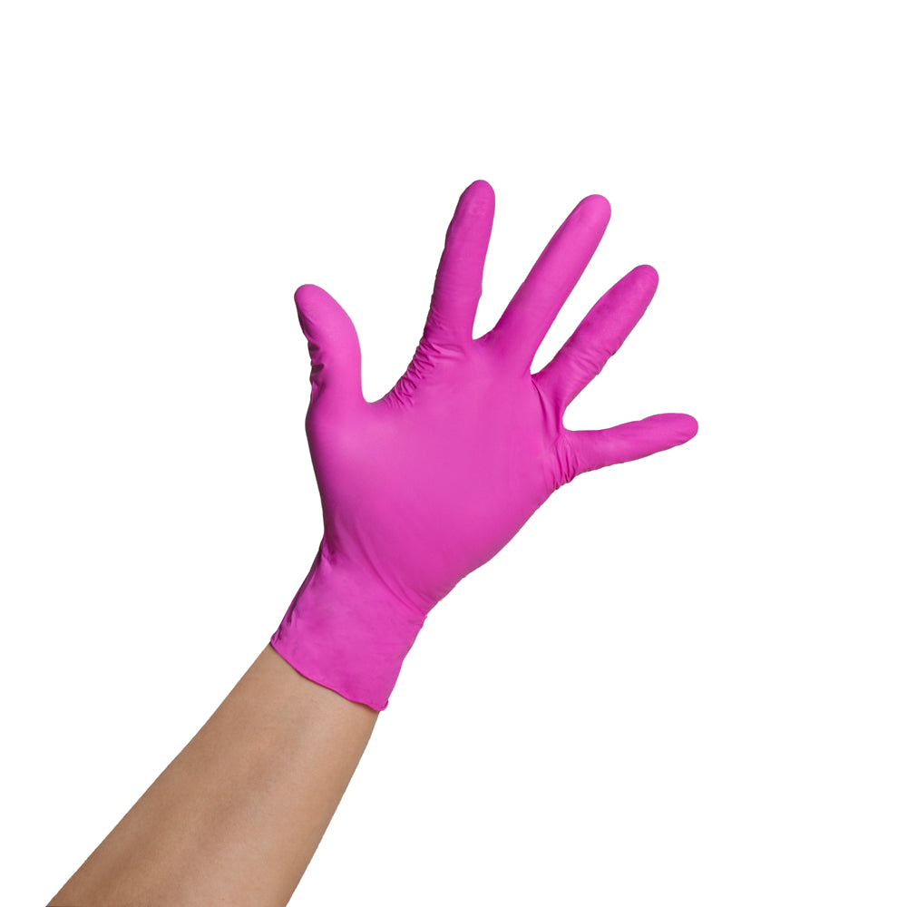 Framar Pink Paws Nitrile Gloves Small (100)