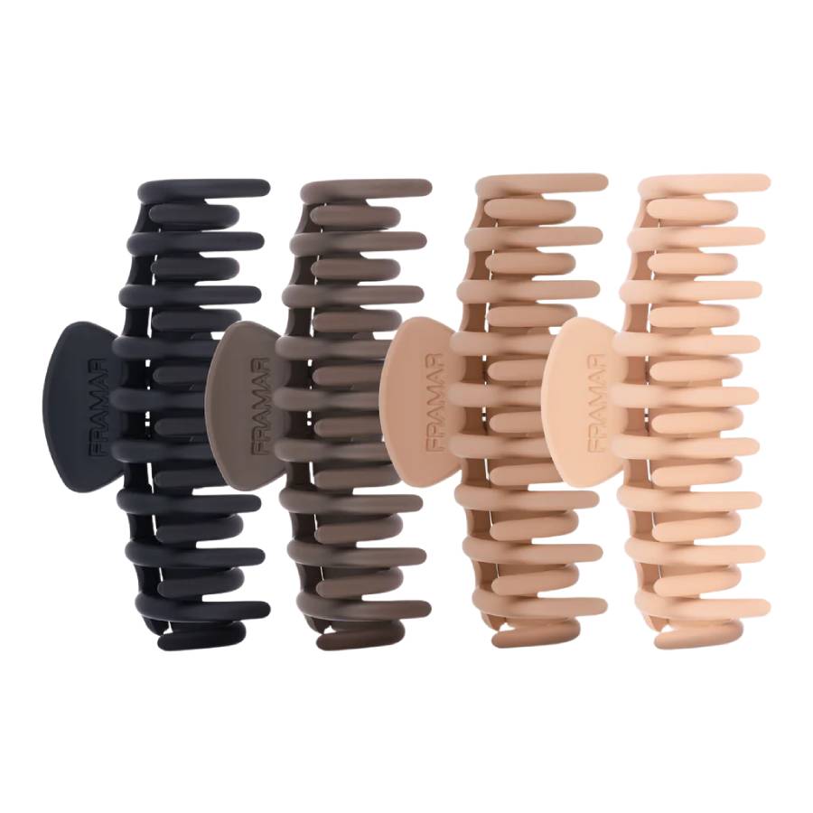 Framar Claw Clips Neutral (4)