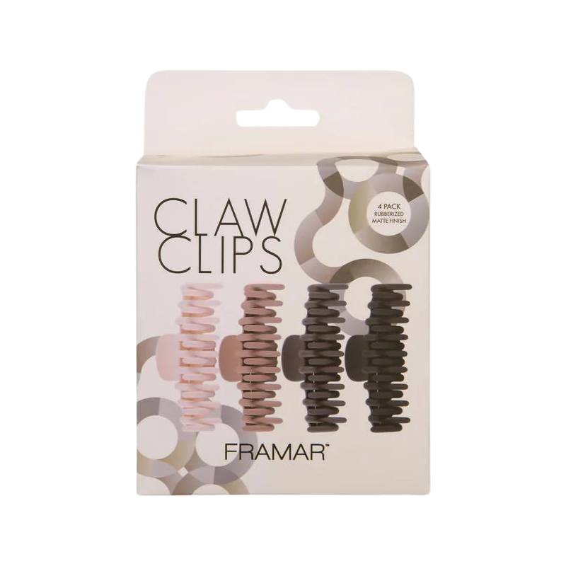Framar Claw Clips Neutral (4)