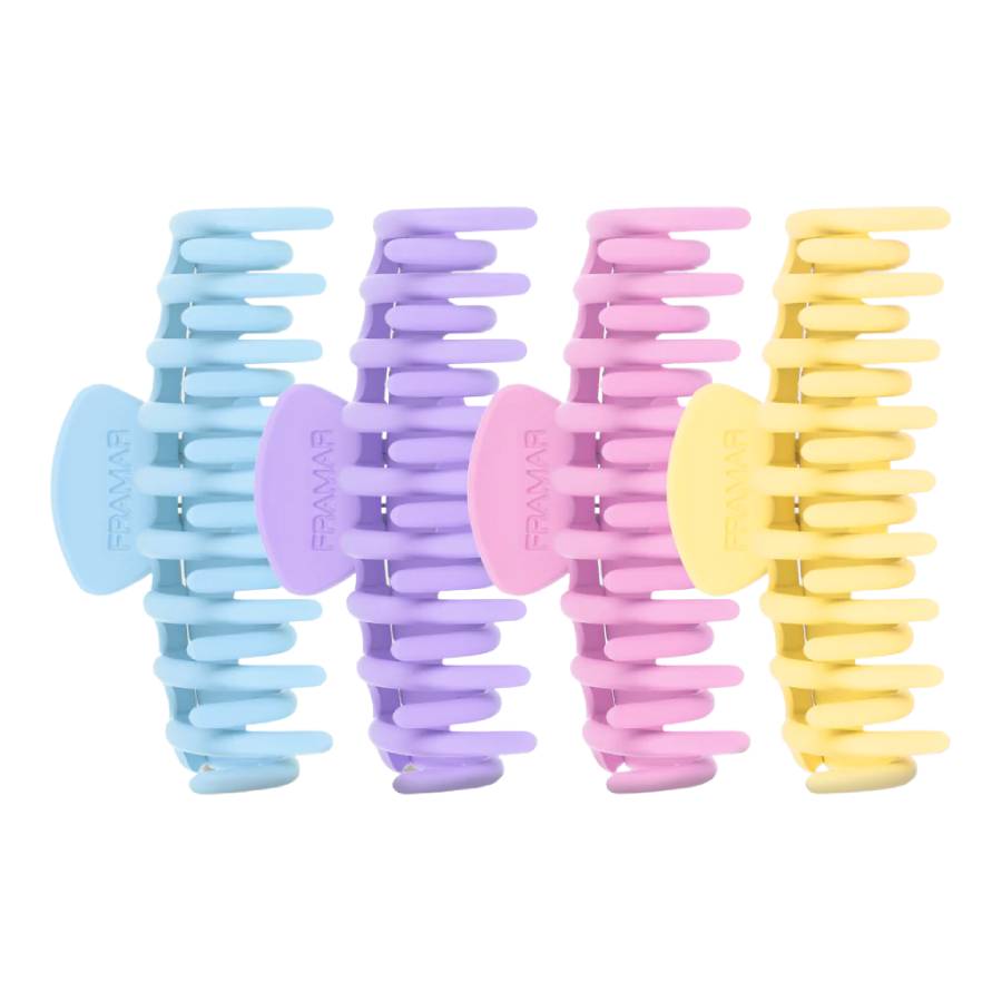Framar Claw Clips Pastel (4)