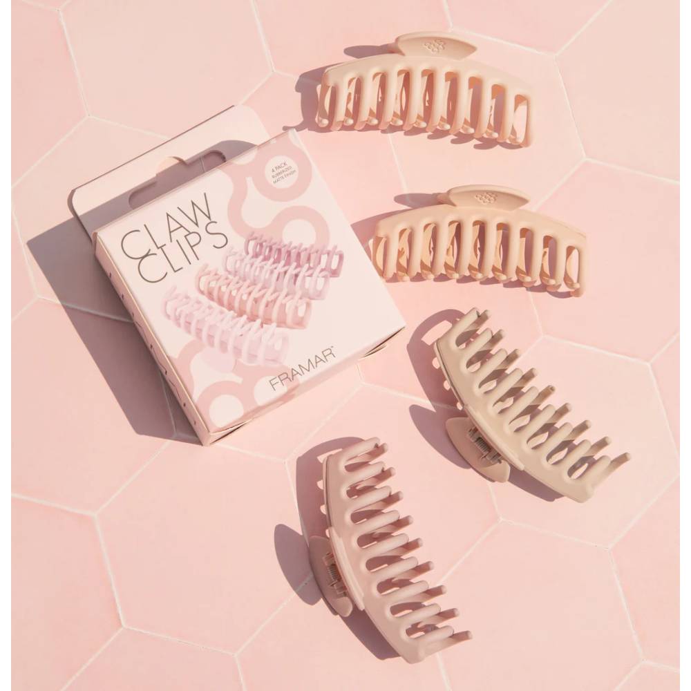 Framar Claw Clips Blush
