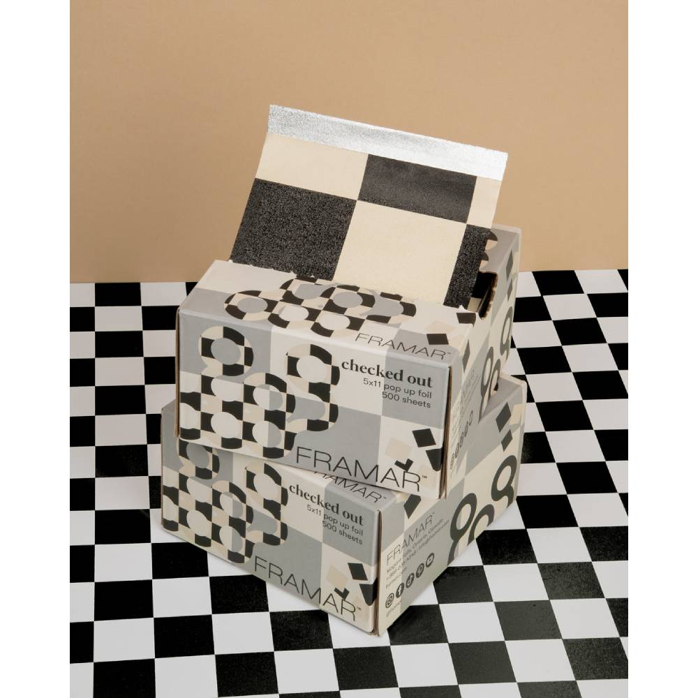 Framar Checked Out 5x11 Pop Up Foil (500 Sheets)