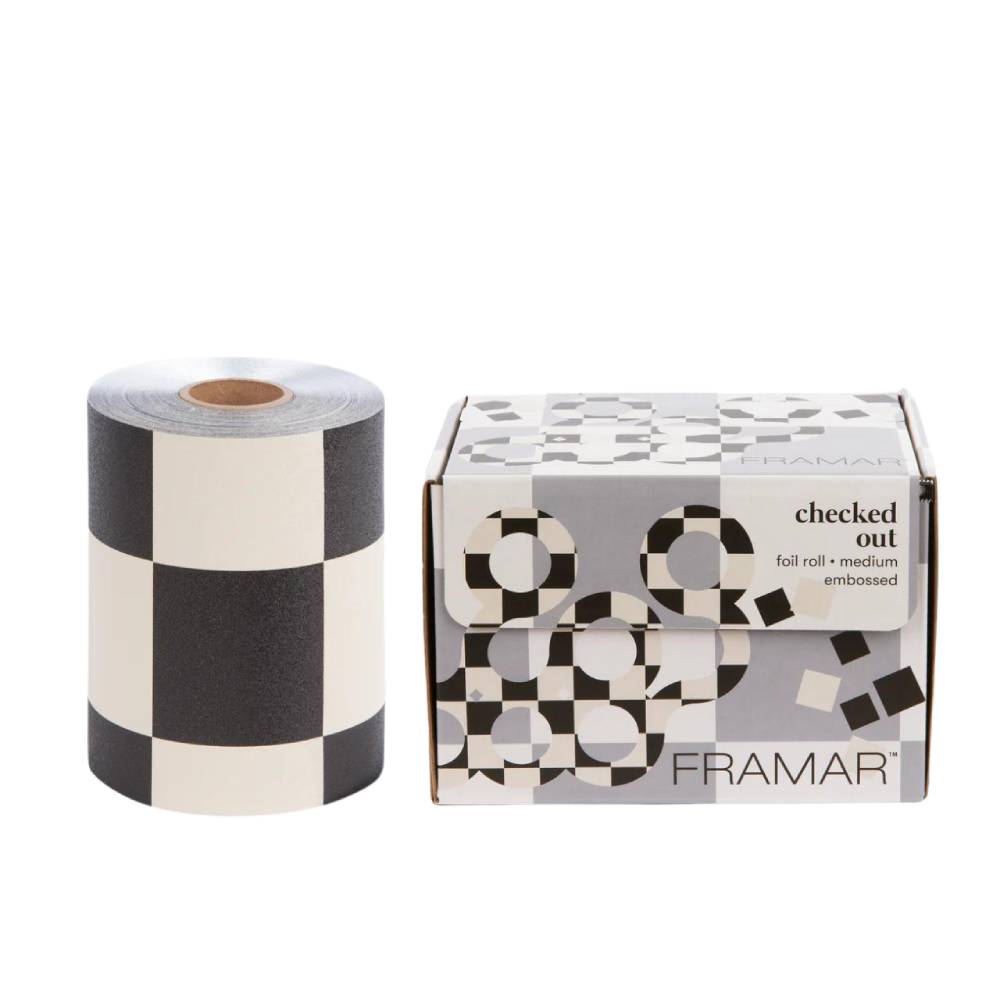 Framar Checked Out Embossed Foil Roll Medium (5" x 320')
