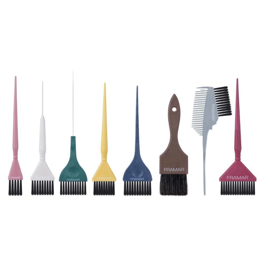 Framar Dark Academia Spellbound Piece Color Brush Set (8)