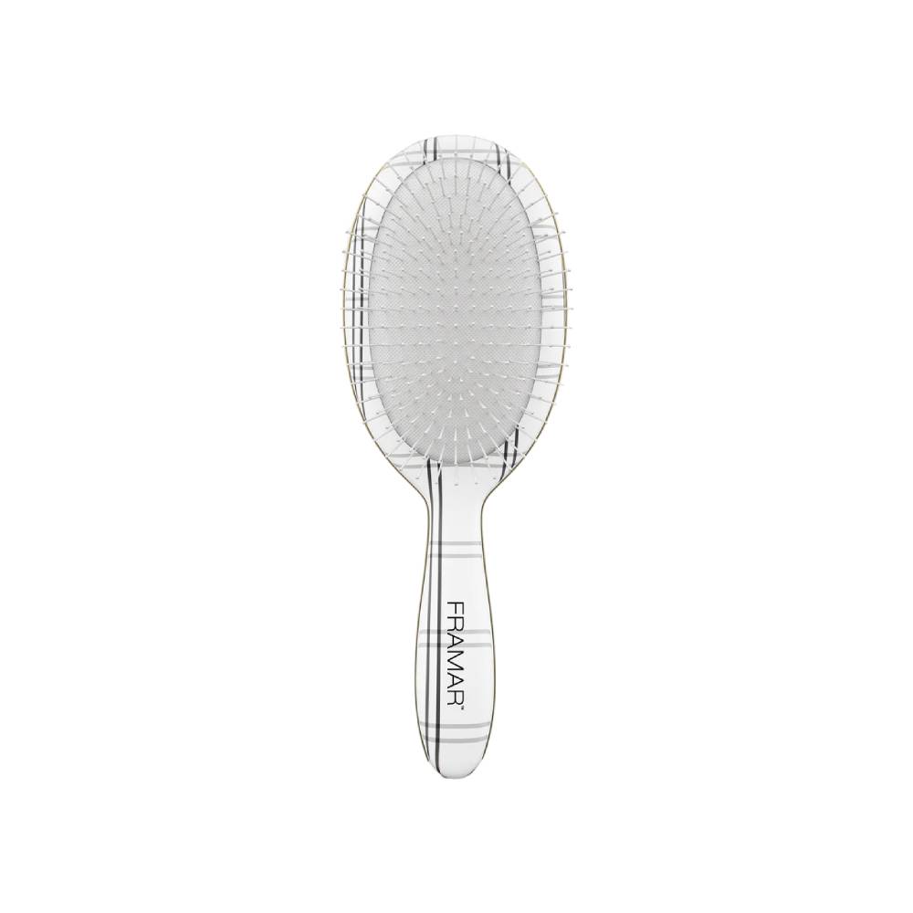 Framar Plaid Hair Day Charlotte Detangle Brush