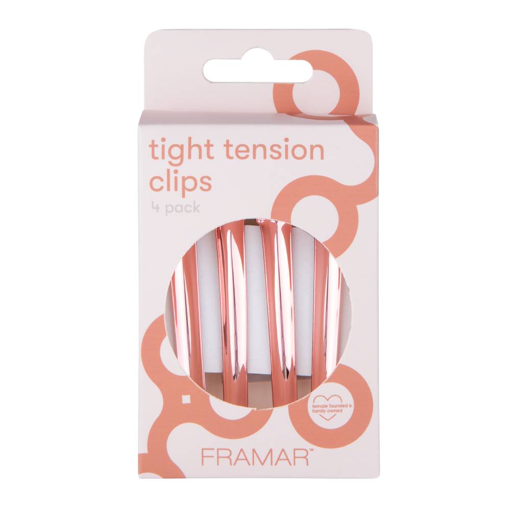 Framar Tight Tension Clips - Rose Gold
