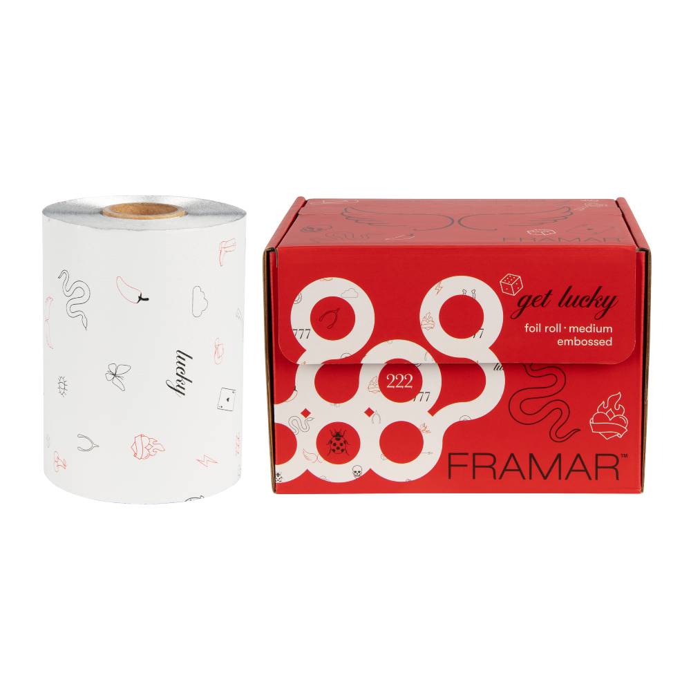 Framar Get Lucky Embossed Foil Roll Medium (5" x 320")