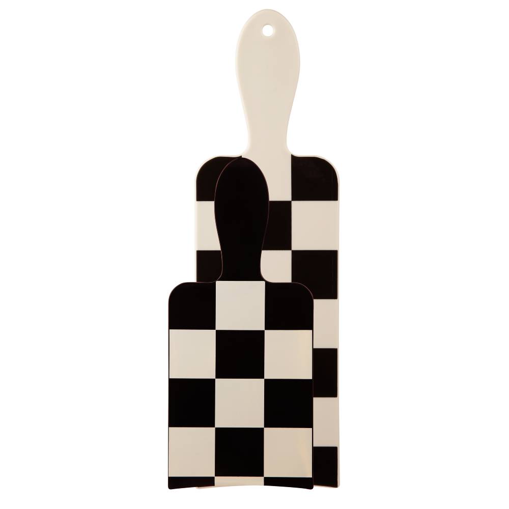 Framar Checked Out Paddle Pack Cream & Black
