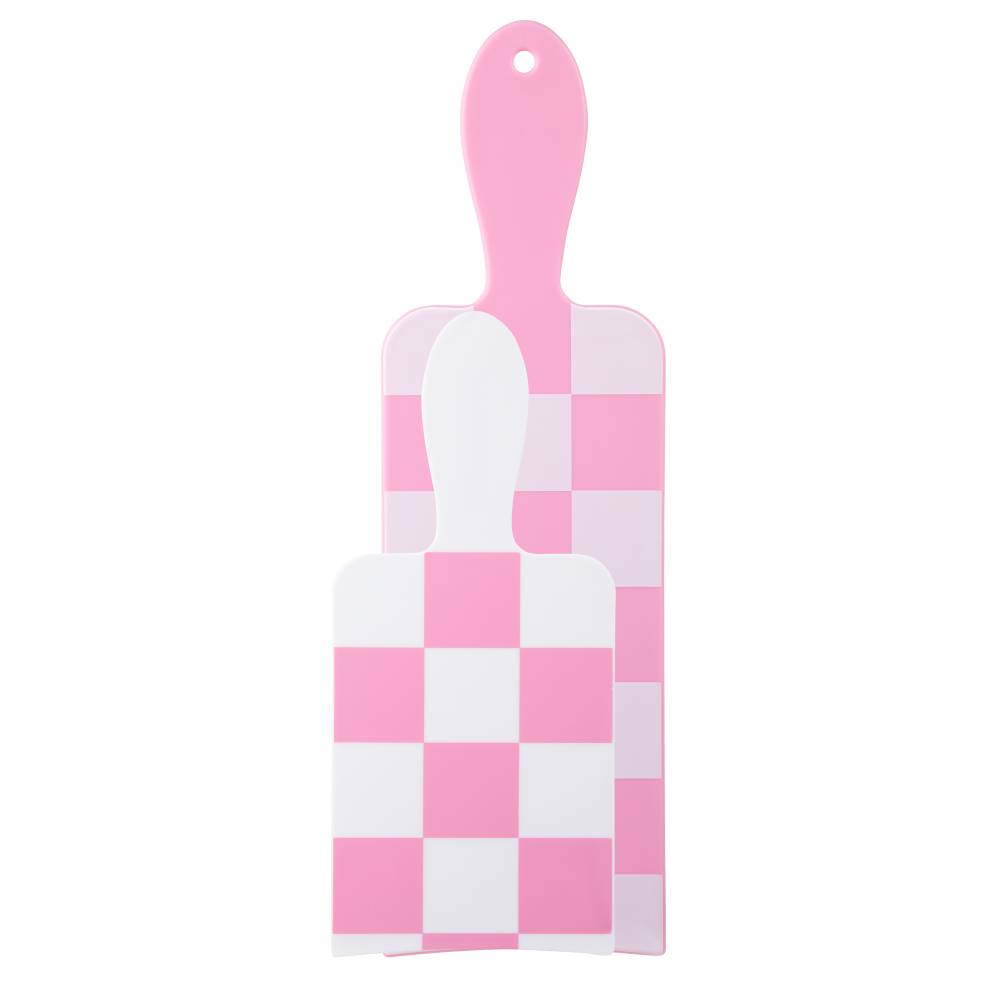 Framar Checked Out Paddle Pack Pink & White