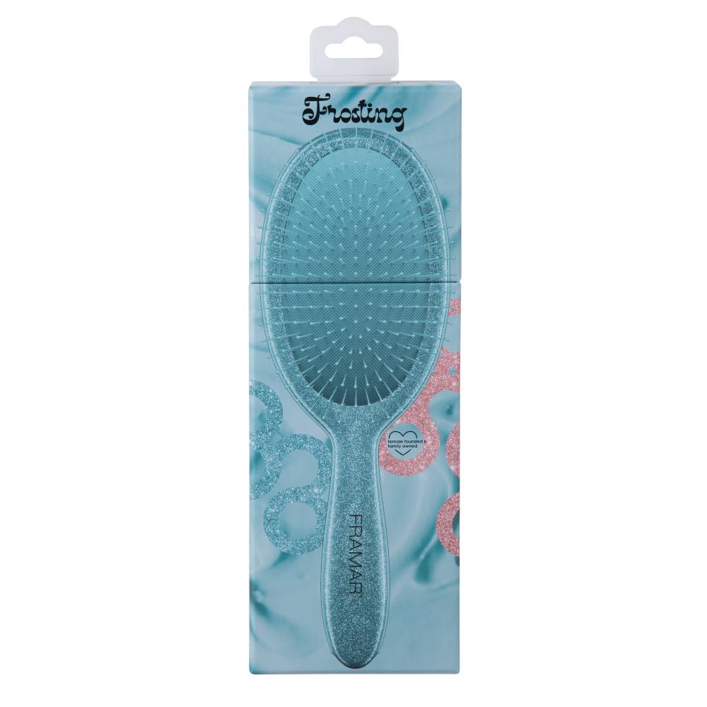 Framar Cookie Cutter Detangle Brush Frosting