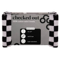 Framar Checked Out Towels (Black/White)