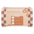 Framar Checked Out Towels (Beige/White)