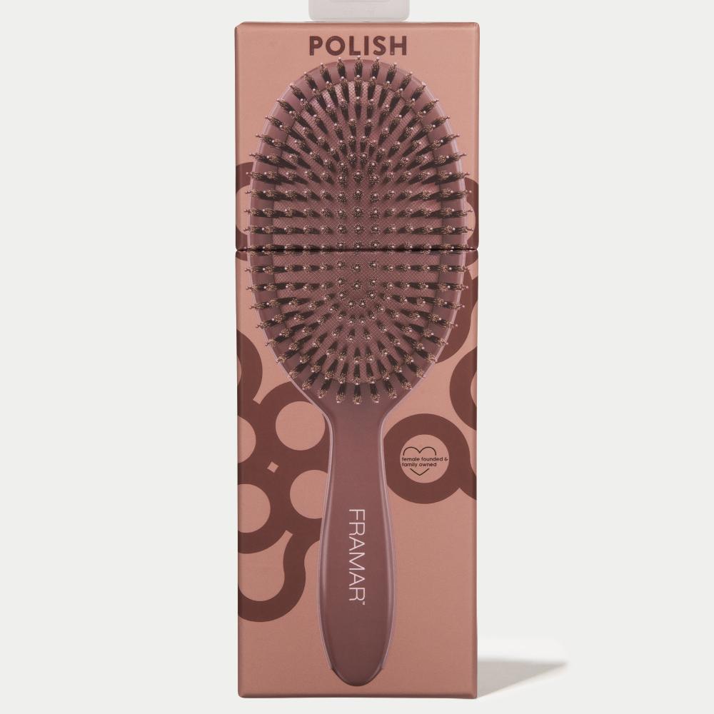 Framar Polish Brush Chocolate