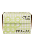 Framar Gingham Green Embossed Foil Roll Medium (5" x 320')