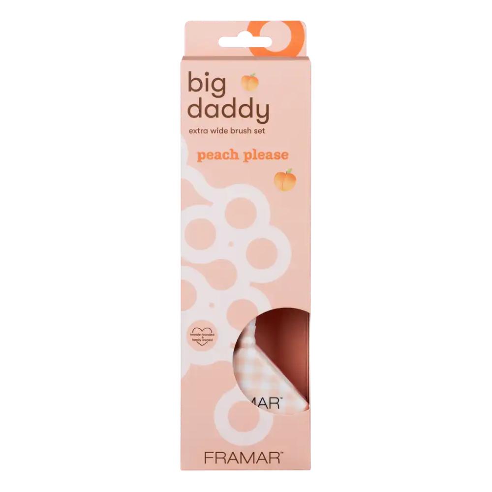 Framar Peach Please Big Daddy Brush Set (3)