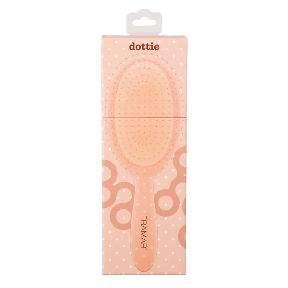 Framar Peach Please Detangle Brush Dottie