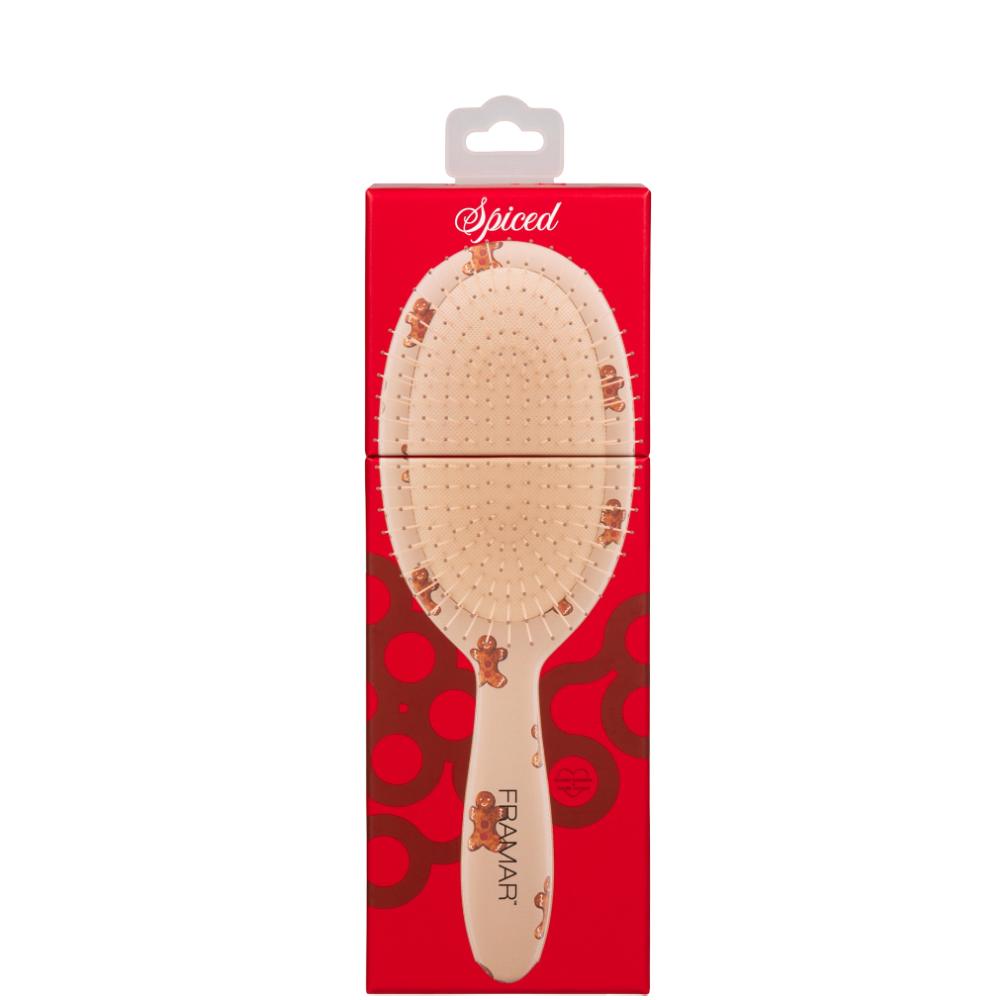 Framar Holly Days Detangle Brush Spiced