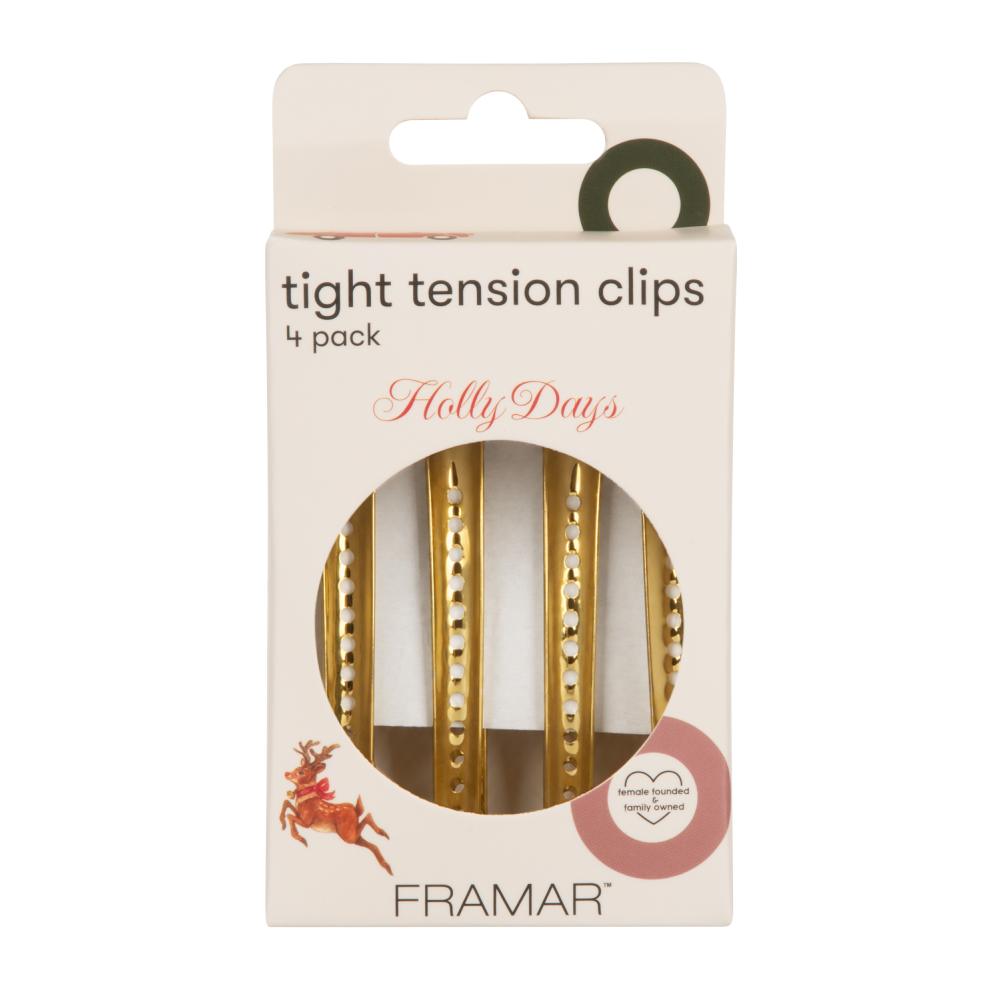 Framar Holly Days Tight Tension Clips (4)