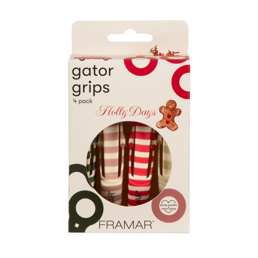 Framar Holly Days Gator Grips (4)