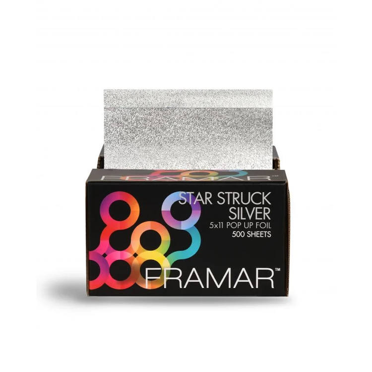 Framar Star Struck Silver 5x11 Pop Up Foil (500 Sheets)