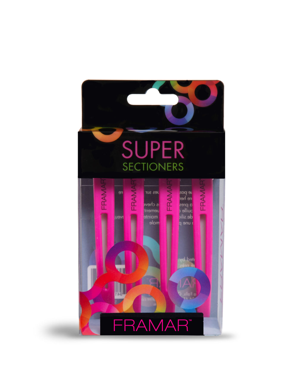 Framar Super Sectioning Clips Pink (4)