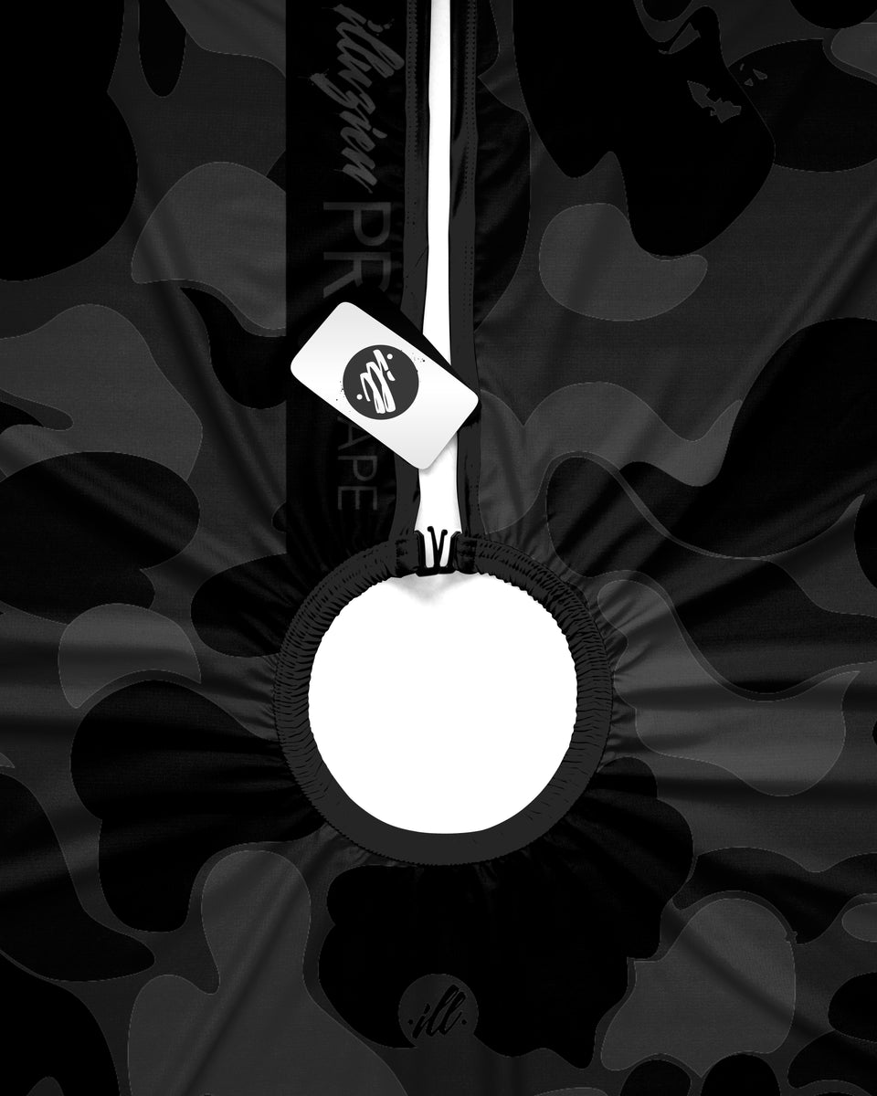 illuzien Camo Collection PRO Cape - Black