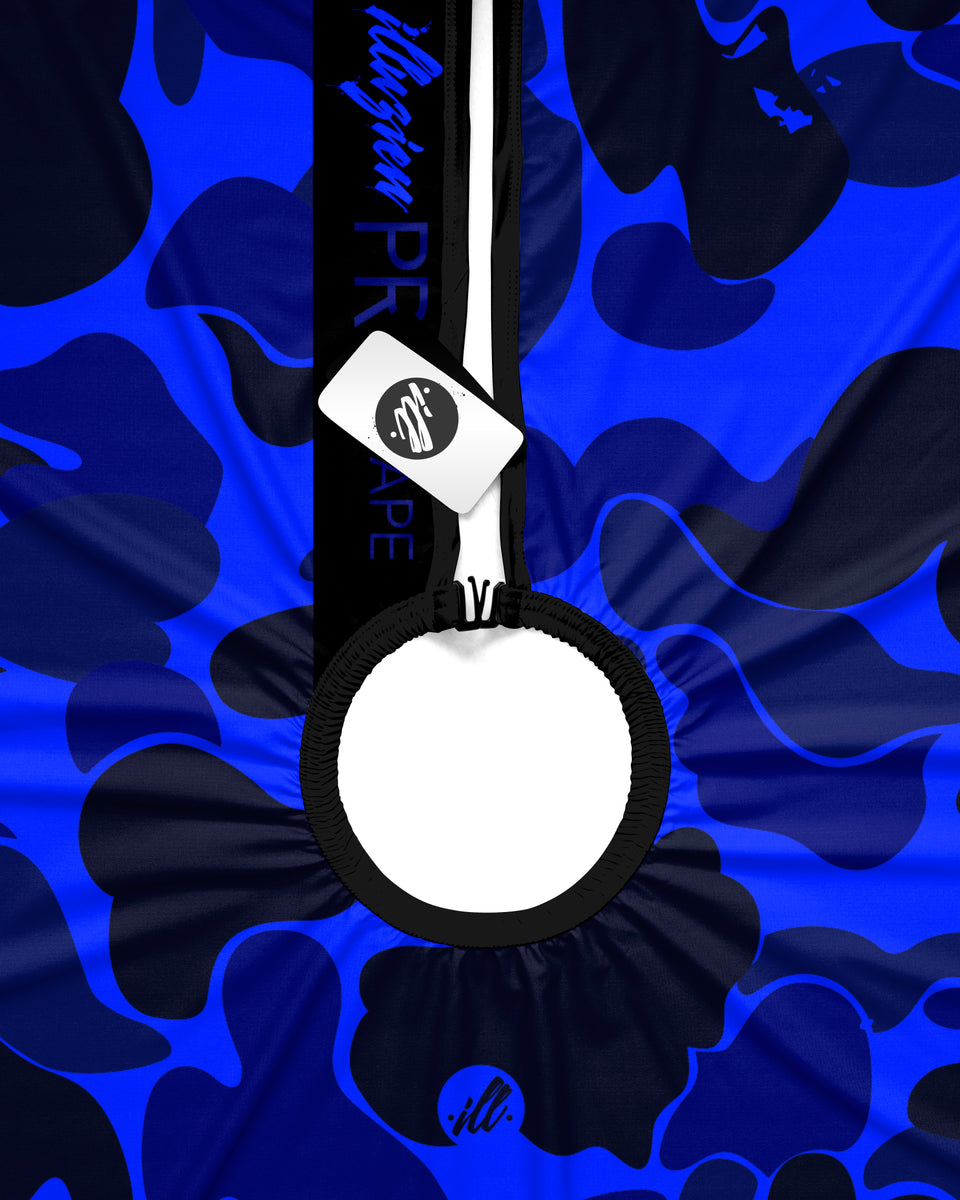 illuzien Camo Collection PRO Cape - Blue