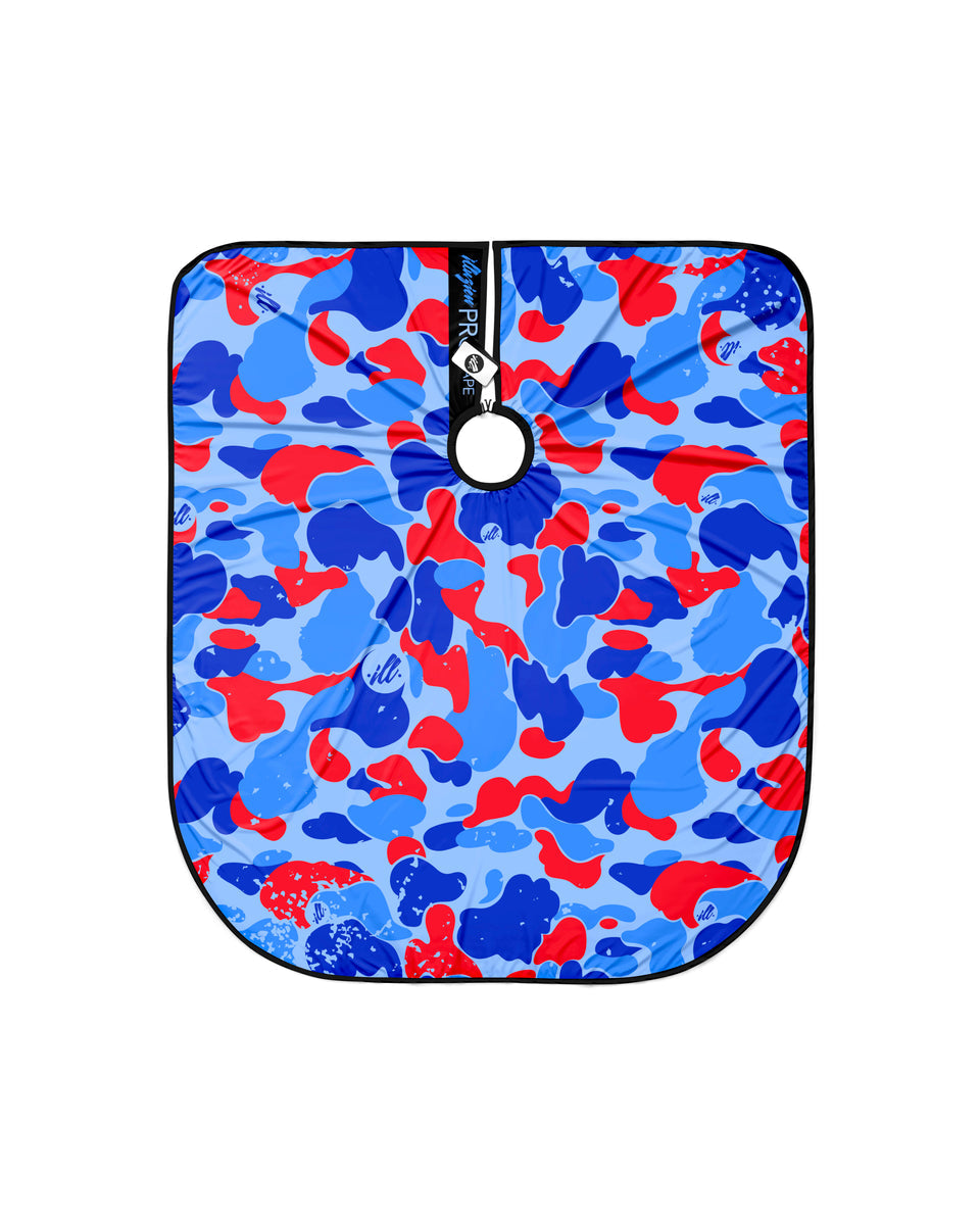 illuzien Camo Collection PRO Cape - Light Blue