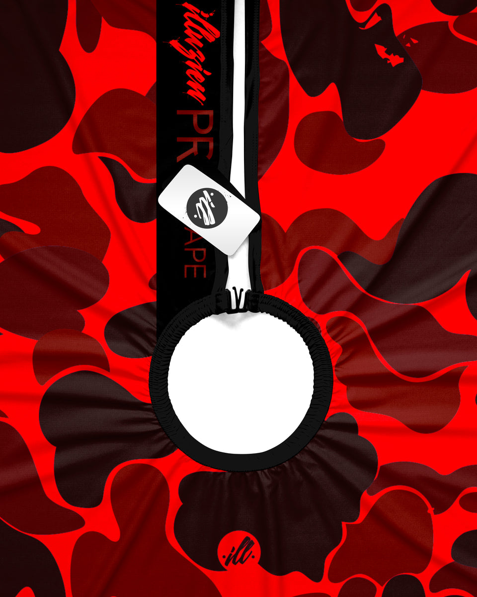 illuzien Camo Collection PRO Cape - Red