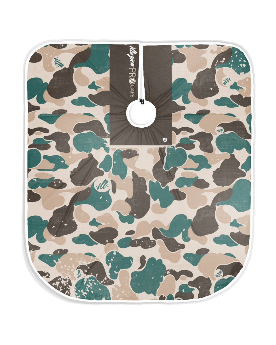 illuzien Camo Collection PRO Cape - Teal Ash