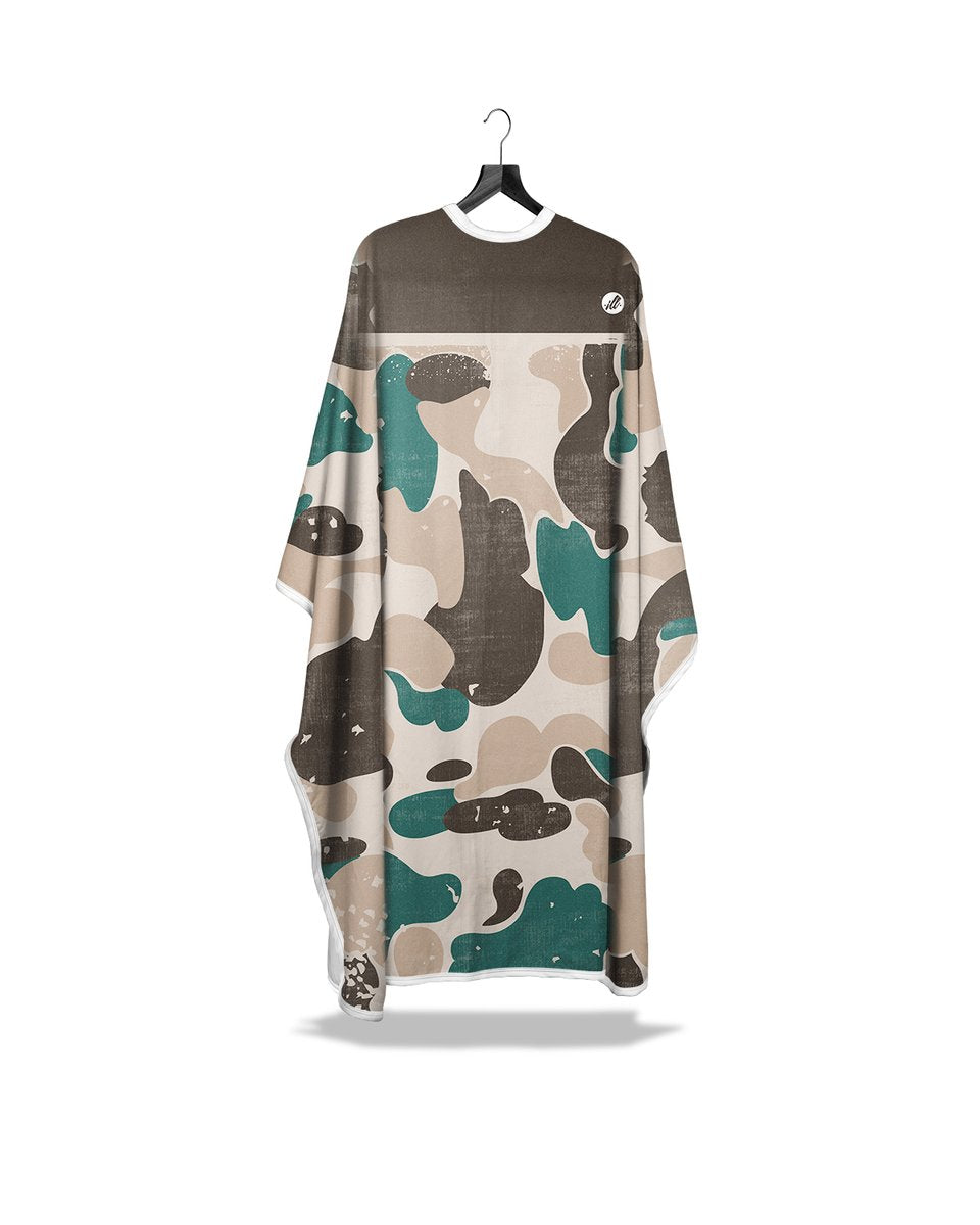 illuzien Camo Collection PRO Cape - Teal Ash