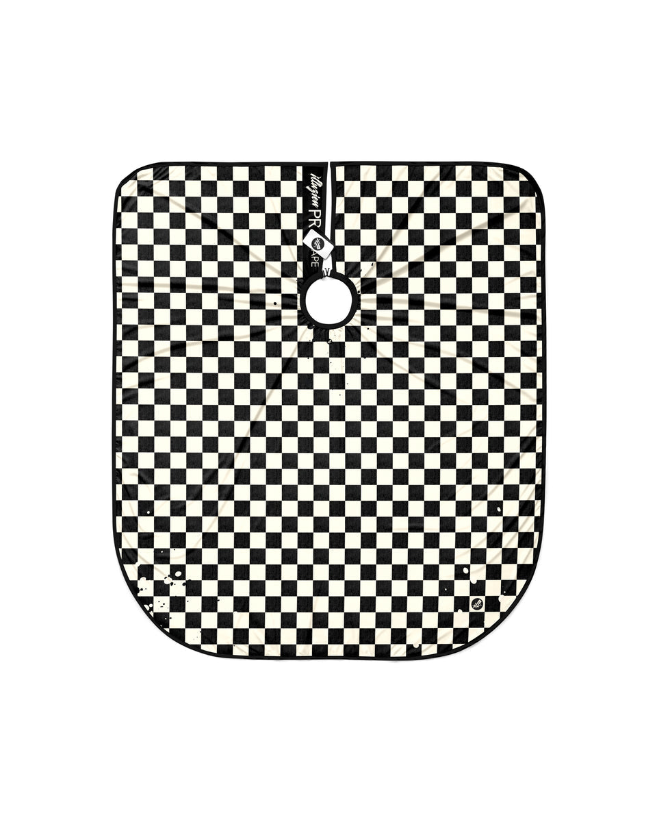 illuzien Checker Collection PRO Cape - Black