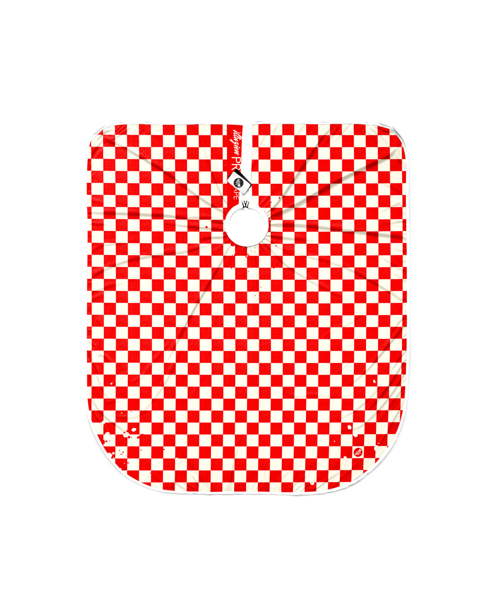 illuzien Checker Collection PRO Cape - Red