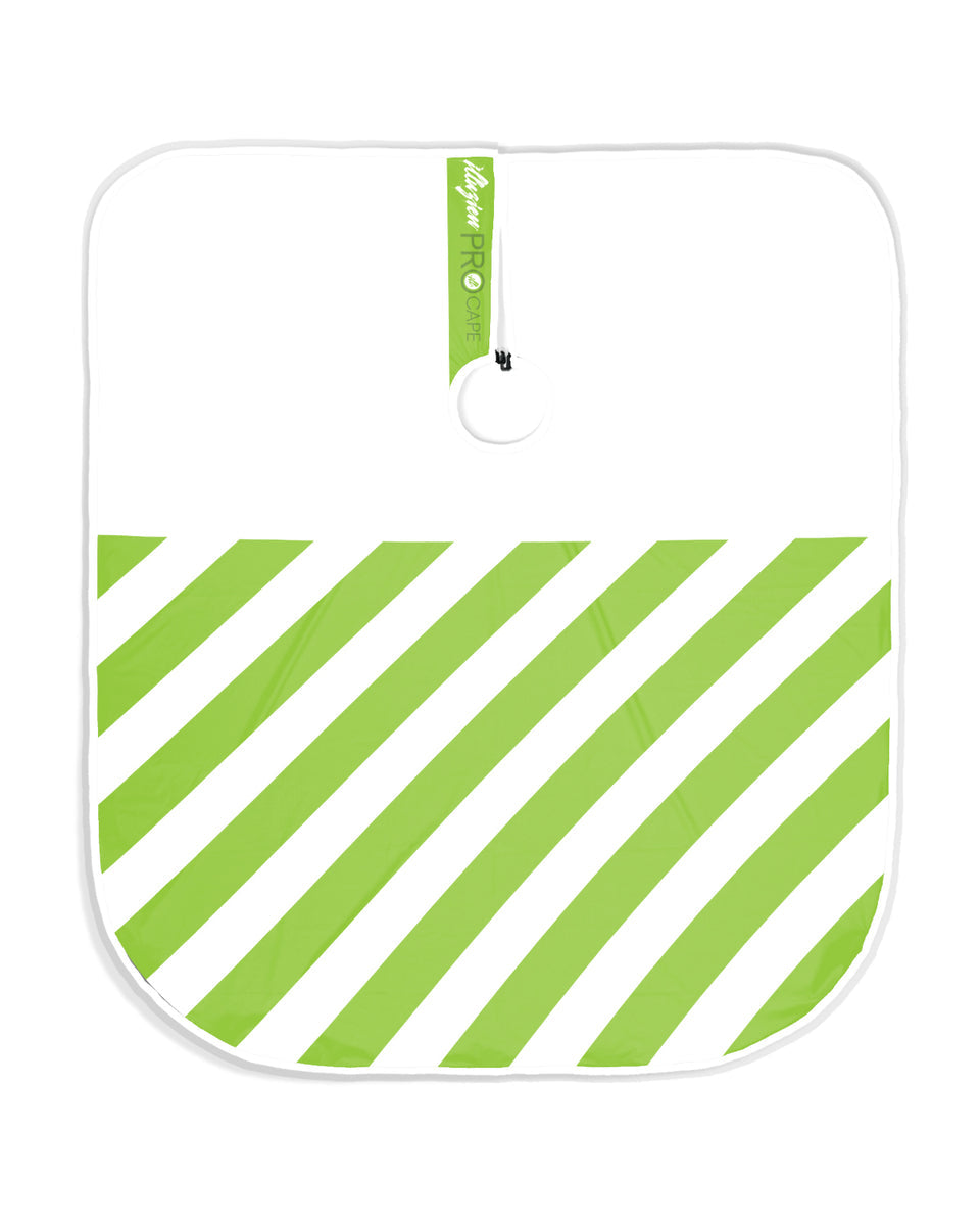 illuzien Half Stripe Collection PRO Cape - Yellow/Green