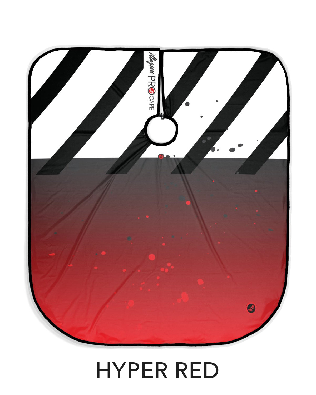 illuzien Hyper Stripe Collection PRO Cape - Red