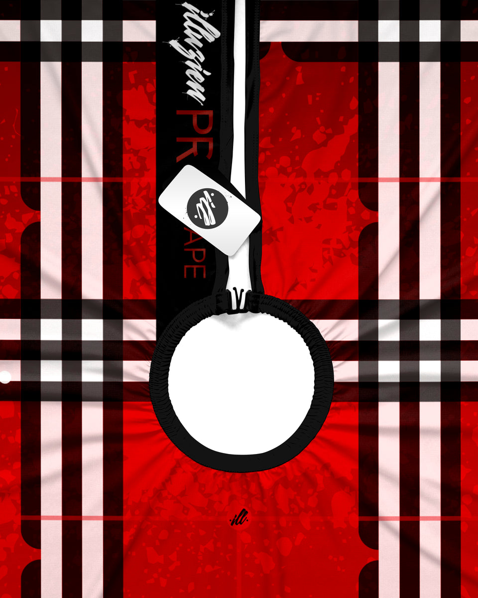 illuzien Plaid Collection PRO Cape - Red
