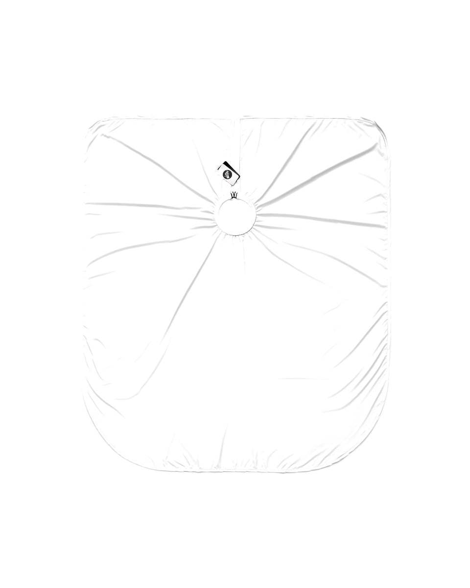 illuzien Solid Color Collection PRO Cape - White