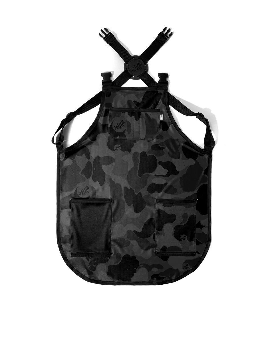 illuzien Black Camo PRO Apron - XL