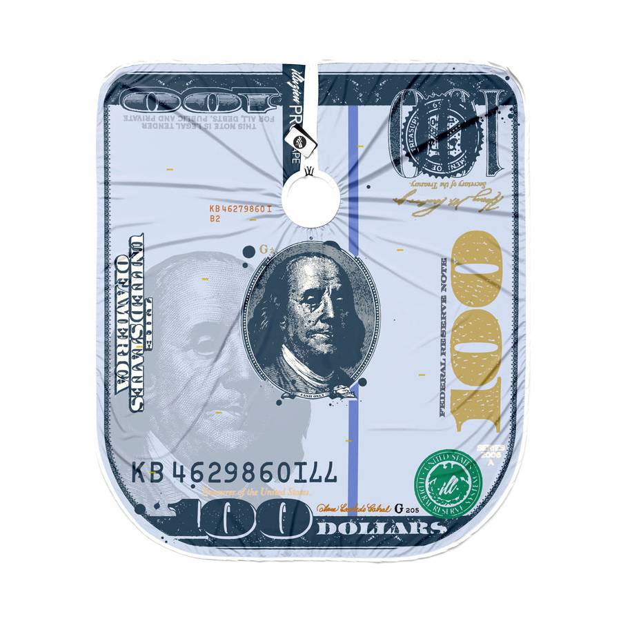 illuzien Cash Only Blueface Cape
