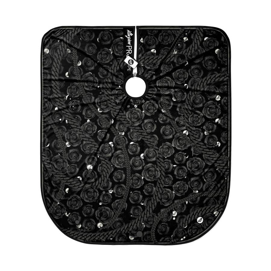 illuzien Dead Roses Blackout Cape