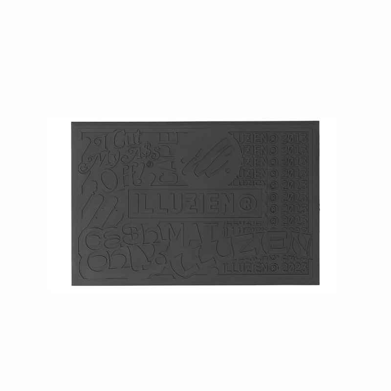 illuzien Sticker Bomb Station Mat Black