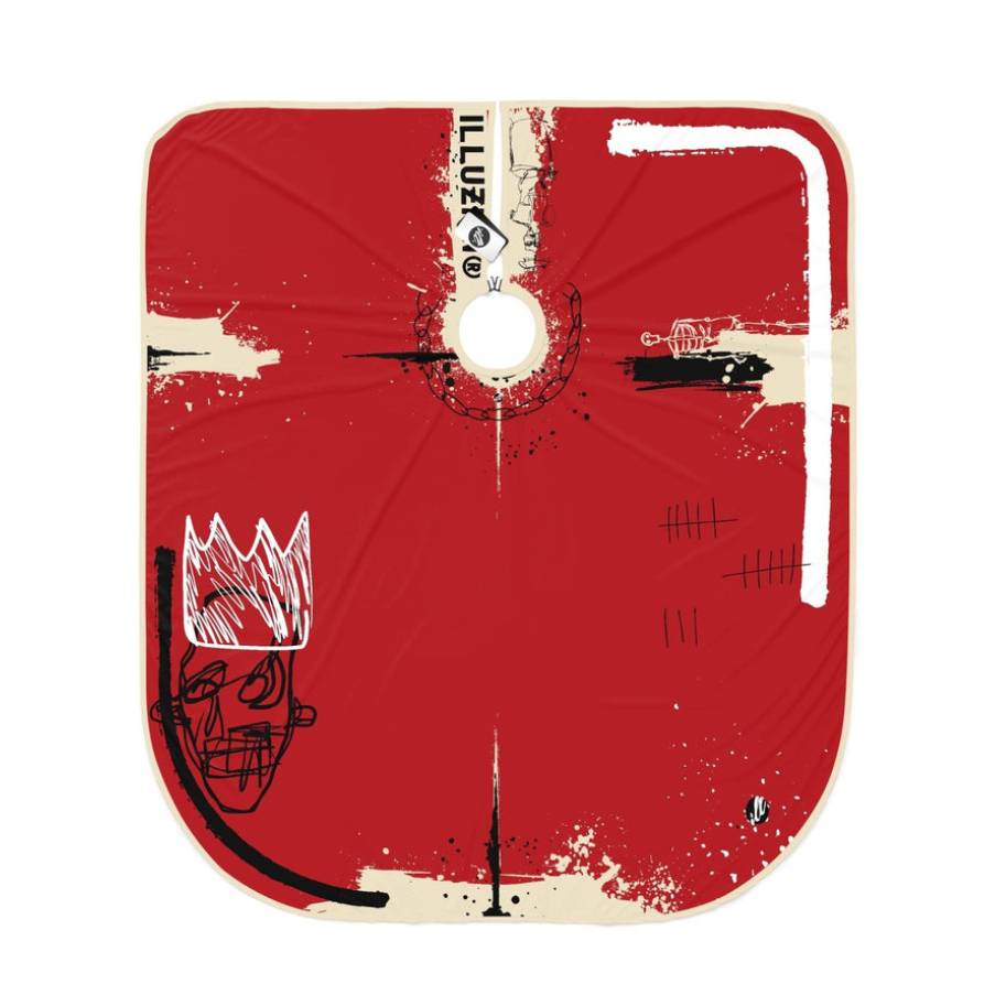 illuzien Deep Red Street Canvas PRO Cape