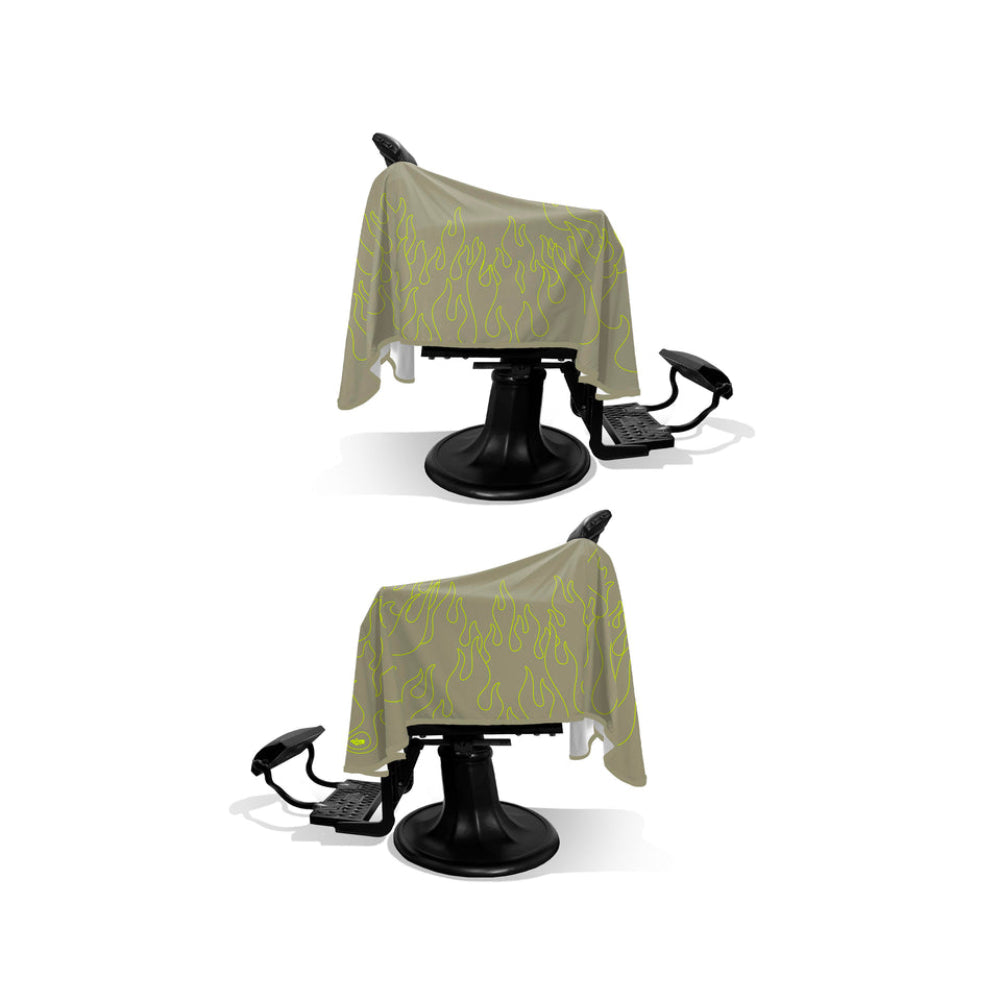 illuzien Light Olive Volt Outline Flames PRO Cape